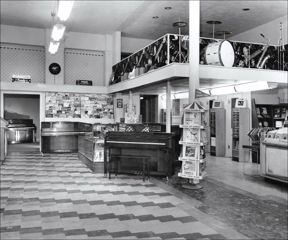 Hansen Music Store History Downtown Billings