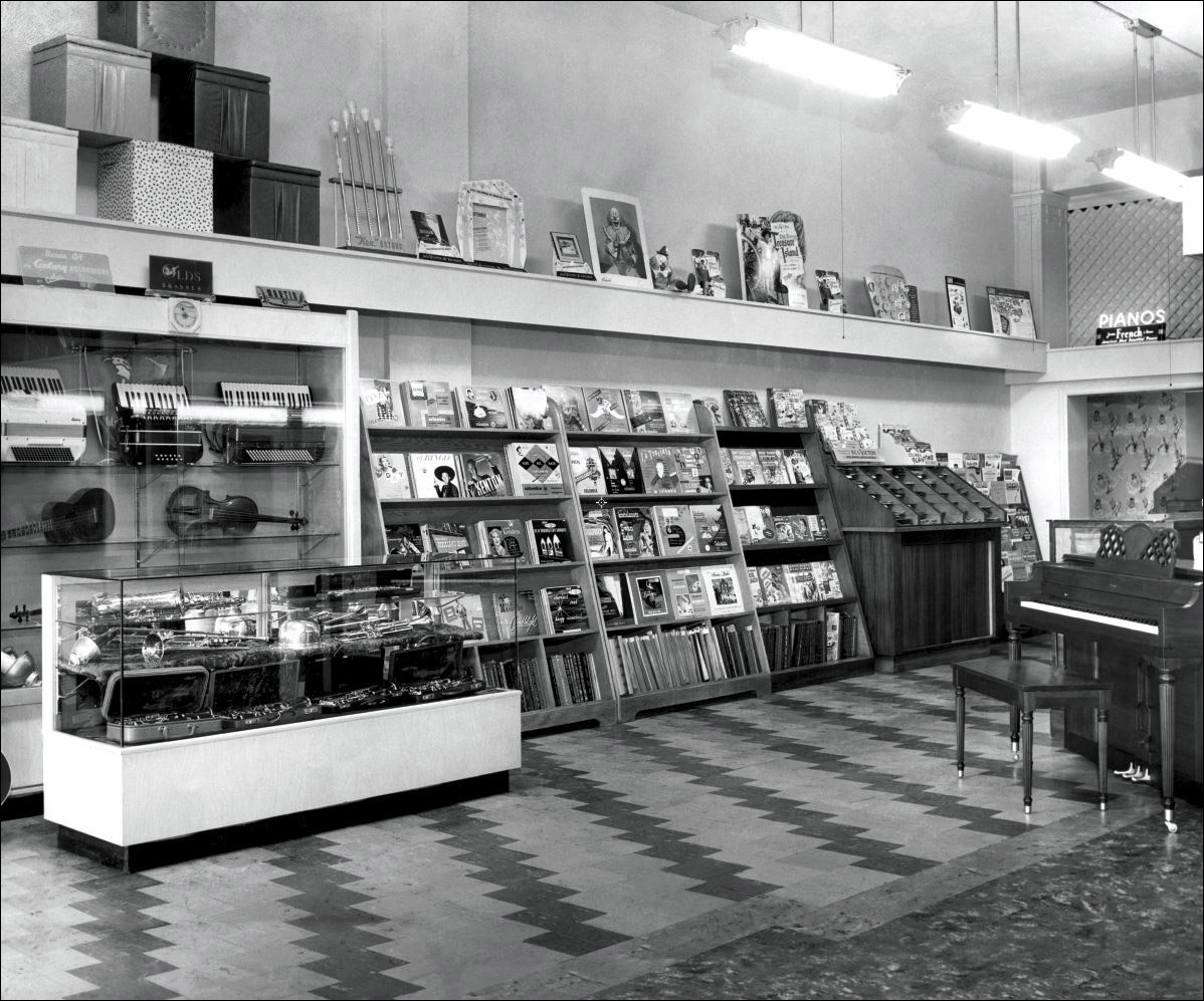 Hansen Music Store History Downtown Billings