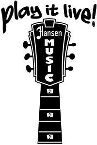 Logo Hansen Music Headstock Play It Live